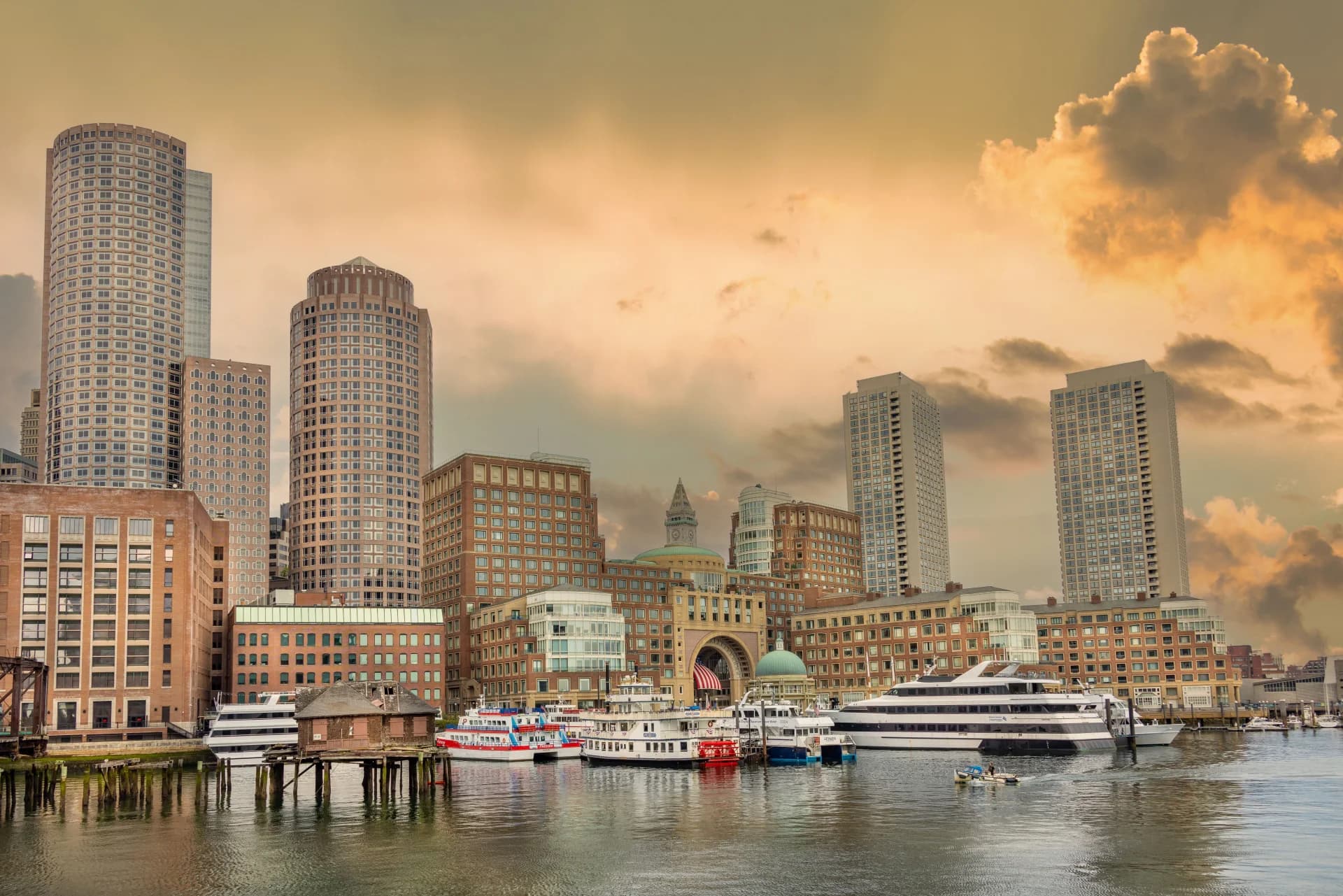 Boston Harbor waterfront